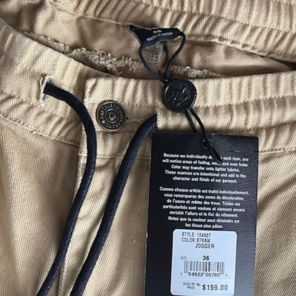 True Religion Khaki Jogger Size 36 - Picture 2 of 5